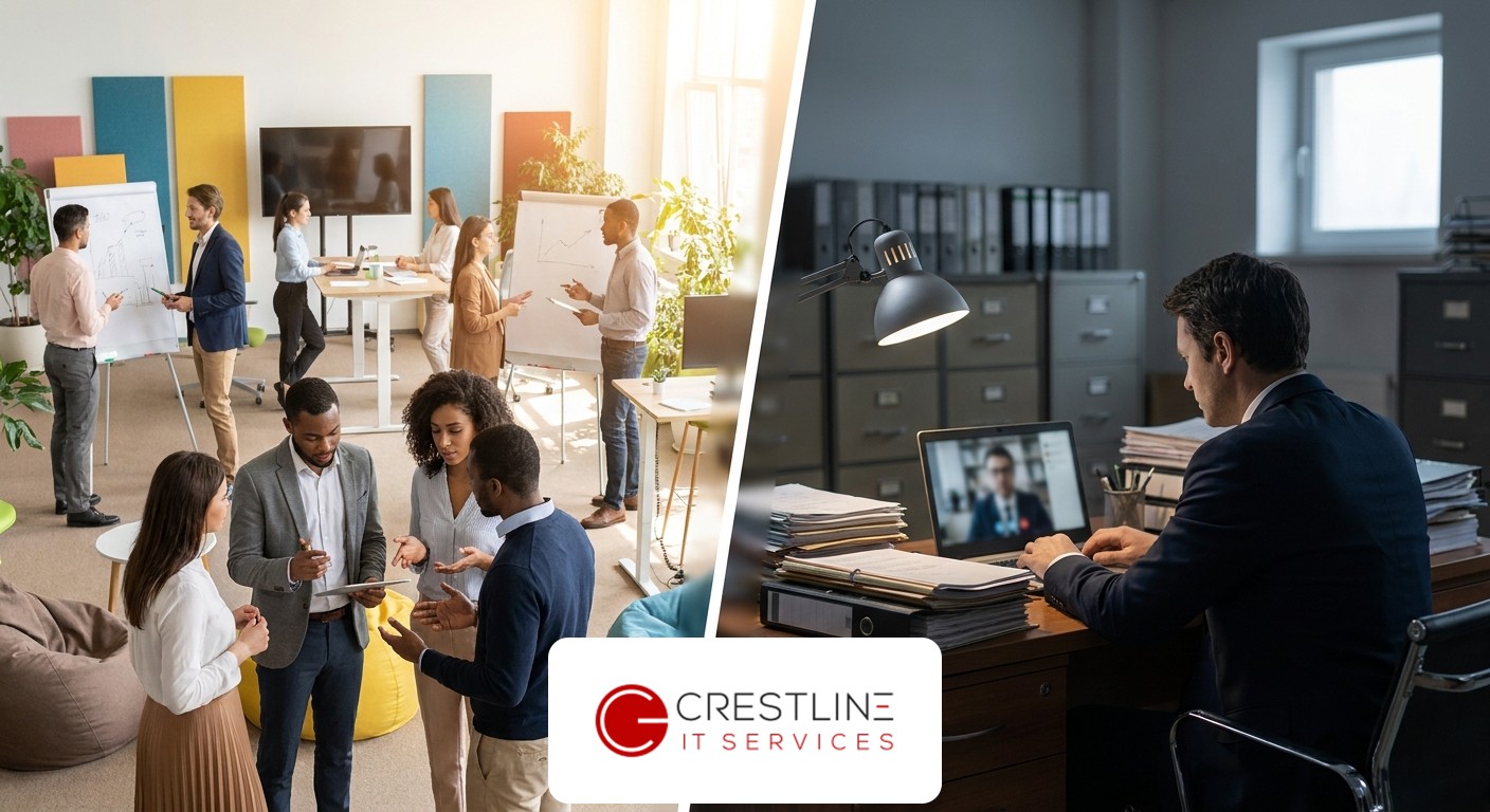 Managed Services Vs Professional Services from Crestline IT Services